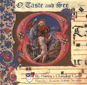 O Taste and See - track listing